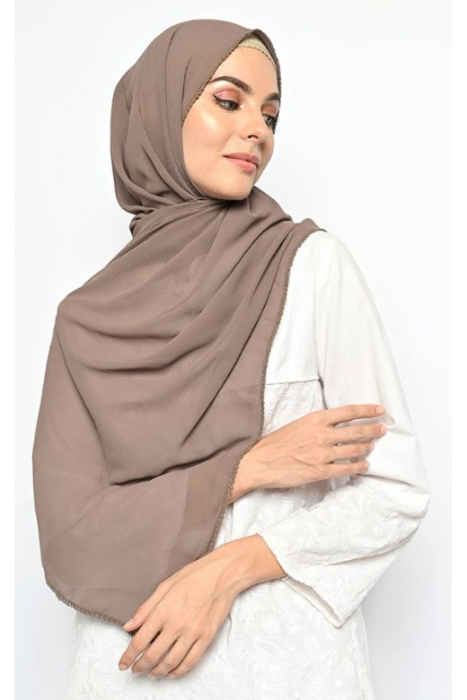 Pasmina Cerutti Crochet Coffe